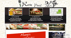 Desktop Screenshot of pizzeriarosenoir.it